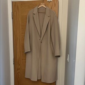 Uniqlo Women's Tan Trench style Coat